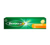 Berocca Orange Energy Vitamin 15 Effervescent Tablets 15 Tablet