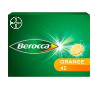 Berocca Orange Energy Vitamin 45 Effervescent Tablets 45 Tablet