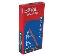 Berol Black Handwriting Pens [Pack of 12]