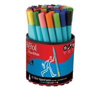 Berol Colourfine Pen Assorted Water Based Ink (Pack of 42) Cft S0376490