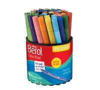 Berol Colourbroad Pen Water Based Ink Assorted (Pack of 42) CBT S0375970