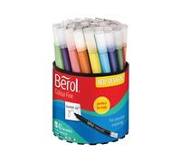 Berol Colourfine Pen Assorted Water Based Ink (Pack of 42) Cft S0376490
