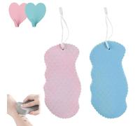 Berosely Radiant Skin Sponge, 3D Super Soft Exfoliating Bath Sponge Reusable, Radiant Skin Exfoliating Bath Sponges, Apparent exfoliating Sponges for Body & Face (2pcs-D)