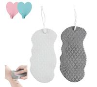 Berosely Radiant Skin Sponge, 3D Super Soft Exfoliating Bath Sponge Reusable, Radiant Skin Exfoliating Bath Sponges, Apparent exfoliating Sponges for Body & Face (2pcs-A)
