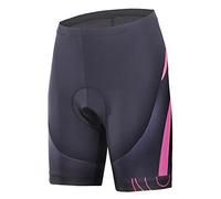 beroy Bike Shorts with 3D Gel Padded, Womens Gel Cycling Shorts, Biking Accessories (L, Light Pink)