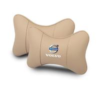 BEROZA 2 Car Neck Pillow for Volvo XC60/S90/XC90/XC40/S60 Car Seat Headrest Emblem Orthopedic Neck Support Rest Pillow Breathable Accessories,B
