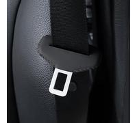 BEROZA 2 PCS Car Seat Belt Buckle Clip Protector, for Mercedes AMG GT A class B class C class S class CLA GLE CLS CLK Rclass Leather Interior Case Scratch Cover Button Accessories Car,C