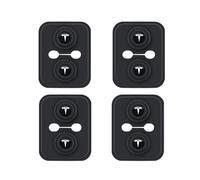BEROZA 4 Pack car Door Lock Cover for Tesla Model 3 Highland 2024 rubber door lock cover car Door Lock Accessories for car Interior Anti-Corrosio