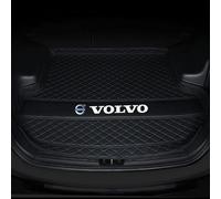 BEROZA Car Boot Mat Liner, for Volvo V50 2004-2012 waterproof non-slip liner,Car Leather Boot Mats Anti Scratch Anti Slip Protector Pad Accessories,A