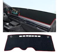 BEROZA Dash Cover Mat, for MG 4 MG4 EV Electric EH32 Mulan 2022 2023 2024 Anti-Slip Mat Dashboard Cover Pad Sunshade Dashmat Carpet Accessories,A-RHD