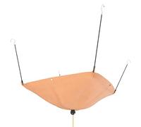 BERPET Ceiling Leak Diverter Drain Tarps Rain Diverter for Roof with Drainage Pipe Khaki 3' x 3'