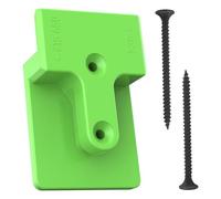 BERPSE Blower Wall Mount/Mounting Bracket for EGO Leaf Blower, Fits Models 530CFM 615/650CFM, Wall-Mounted Blower Bracket, Suitable for Two Different Types of Blowers, W/Screws, Green