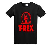 BERRAHI T.Rex Marc Bolan T-Shirt Funny Top Graphic Tee for Men Black XL
