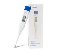 Berrcom Digital Thermometer for Adults and Babies Oral, Underarm and Rectal Medical Thermometer for Fever Kids with °C/°F Switch and Fever Alarm