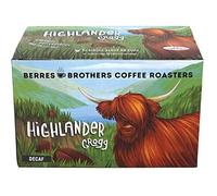 Berres Brothers Highlander Grogg Decaf Coffee 12 Count Single Serve Pods Compatible with Keurig K Cups K Pods Coffee Makers, Flavored Medium Roast Coffee