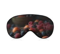 Berries on The Table Eye Mask, Side Sleeping Mask Light Blindfold Sleeping Mask Nose Pad and Elastic Band for Children Women and Men