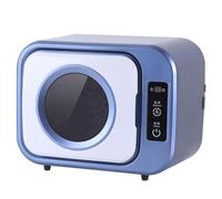 BERRIHORT Small Tumble Dryer, Mini Electric Portable Clothes Dryer, Wall Mounted Drum Drying Machine with 1kg Capacity, 3D Drying, for Travel Apartments Dorms Socks Underwear A