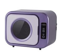 BERRIHORT Small Tumble Dryer, Mini Electric Portable Clothes Dryer, Wall Mounted Drum Drying Machine with 1kg Capacity, 3D Drying, for Travel Apartments Dorms Socks Underwear C