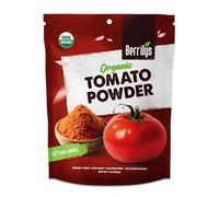Berrilys Organic Dried Tomato Powder 454 gr - Salted, Dehydrated, Alternative to Tomato Paste, Ideal for Pizza Topping, Pasta Sauce, Cooking Herbs, Dried Vegetables & Seasoning Powder