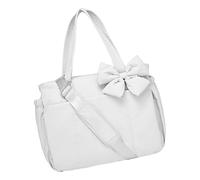 Berriphonia Bow Tote - Cute Purses For Women | Stylish Handbag Clutch For Girl For Teens Evening Travel TraveltravelMade With Elegance, This BagBow, white, Se référer à la description