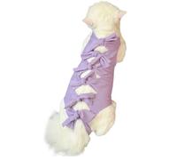 Berriphonia Cat Sleepsuit For After A Breathable Surgical Female | Cat Body Suit Post Surgical, Soft Frog For Prevention Of Licking Wound PET INDOOR Designed With Farm