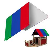 Berriphonia Outdoor Playsets Decoration - Playground Canopy Shade, Sunshade Swing Cover | Multifunction Outdoor playhouse protection Cover For Kindergarten, Daycare Center, Community Park