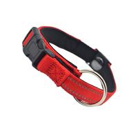 Berriphonia Pet Collars for Dogs - Double Layer Reflective Fabric Magnetic Collar for Senior Pets - for Hiking, Walking, Travel, Vacation, C