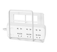 Berriphonia Router Storage Box, Heavy Duty Without Drill - Wall Shelf for Modem Router WiFi, For Electronic Power Strip StoPower Strip Holder Living Room Bedroom Study Home Office