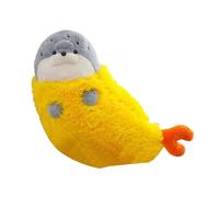 Berriphonia Soft Seal Plush Toy - 70cm Cute Stuffed Seal Doll | Large Cuddly Animal Plush Pillow for Bed & Sofa | Realistic Marine Animal Gift for Kids, Lovers, and Room Decoration