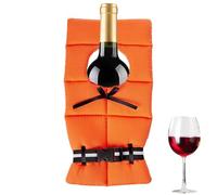 Berriphonia Travel Wine Bags, Wine Bottle Holder,Nautical Theme Wine Bottle Bag - Reusable Travel Accessories, Single Compartment Liquor Supplies for Travel