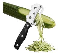 Berriphonia Vegetable Peeler Ergonomic Stainless Steel Hand Peeler Tool Carrot Potato Peeling Tool for Salad, Food Preparation, Cucumber, Home and Camping