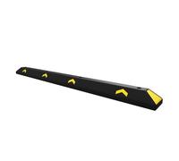 Berry 183CM Heavy Duty Parking Wheel Stopper | Recycled PVC Parking Stopper with Reflective Strips | Parking Car Stopper, RV, Truck | Long Wheel Stop Block for Garage, Driveway, (Set of 1)