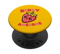 Berry Awesome Kawaii Cute Funny PopSockets Adhesive PopGrip