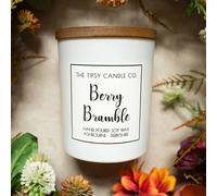 Berry Bramble Candle 300Ml White Jar