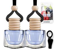 Berry Cherry Car Air Freshener | Hanging Car Freshener with Vent Clip | Cherry Fragrance Diffuser, Slow-Release Aroma Technology, Adjustable Scent Intensity | Scented Interior Accessories by Perfa