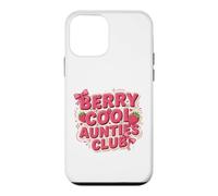 Berry Cool Aunties Club Cute Strawberry Striped Style Case for iPhone 12 mini