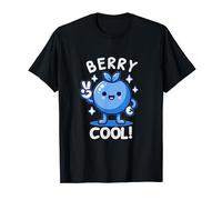 Berry Cool, Glossy Kawaii Fruit, Perfect For Kids and Adults T-Shirt