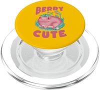 Berry Cute Strawberry Frog Kawaii Design PopSockets PopGrip for MagSafe