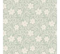 Berry Floral Wallpaper Sage Green Arthouse 100364Ah