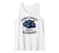 Berry Food Blueberry Fruit Organic Blueberries Tank Top