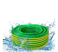 Berry Garden Hose Pipe | 15Mx 1/2 Inch, Green Multipurpose Watering Hose | Kink Resistant Radial Braided Reinforced Hose for Water Delivery and Gardening