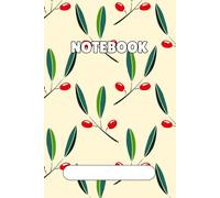 Berry Leaf Notebook - Soft Yellow Cute Journal: Pastel Aesthetic Notebook for Notes, School, or Journaling