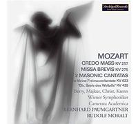 Berry/Majkut//Wiener Symphon/Camerata Salzburg - Mass in C major, Missa Brevis, 2 Masonic Cantatas