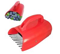 Berry Picker with Metal Comb, Ergonomic Berry Picker Tool, Lightweight Blueberry Picker Scoop for Berry Picking, Blueberry Picker with Ergonomic Handles