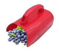 Berry Picking Tool - Innovative Blueberry Urea Scoop with Long Handle, Non-Scratching Fruit Comb, Rust-Resistant Garden Picker for Raspberries, Blackberries & Cockscomb, Smooth, Smooth