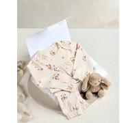 Berry Print Pyjamas & Small Beanie Bunny Gift Box CREAM