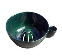 Berry Swirl Washing Bowl | Gentle Vortex Fruit Cleaner for Berries, Grapes & Cherries | Ceramic Kitchen Sink Washer with Easy-Drain Spout, 15cm Width