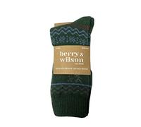 Berry & Wilson Men's Super Soft Lounge Socks ** 2 Pairs In A Pack **