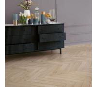 BerryAlloc Berry Alloc Chateau Texas Light Natural Parquet Herringbone 8mm Laminate Flooring