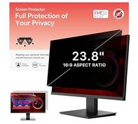 BERSEM 23.8 inch Removable Computer Privacy Screen Filter for 16:9 Ratio Monitor, Anti-Spy, Anti-Glare, Anti-Scratch, UV-Blocking